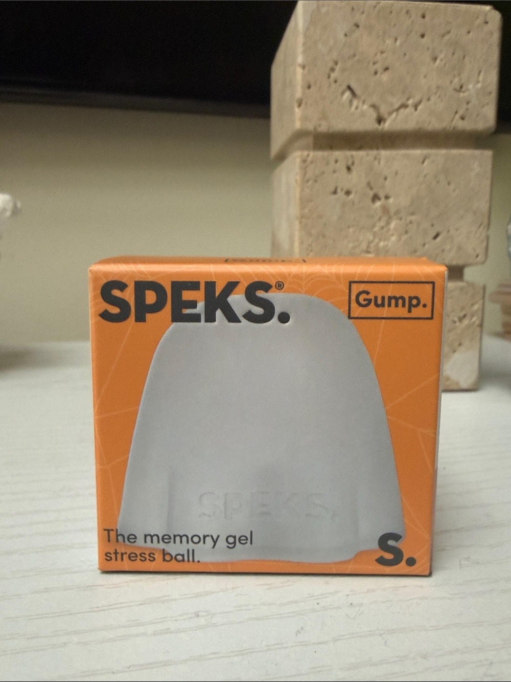 New Speks. Gump Ghost Memory Gel Stress Ball